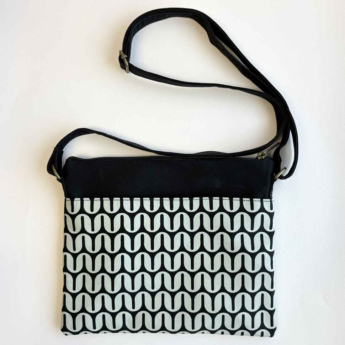 Small Crossbody Bag - Geometric Prints