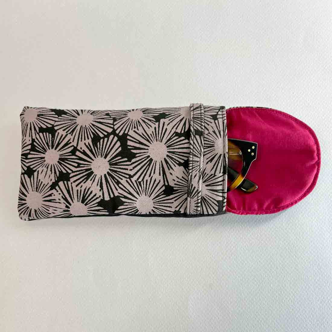 Canvas Eyeglass Case - Floral Prints - Malia Designs