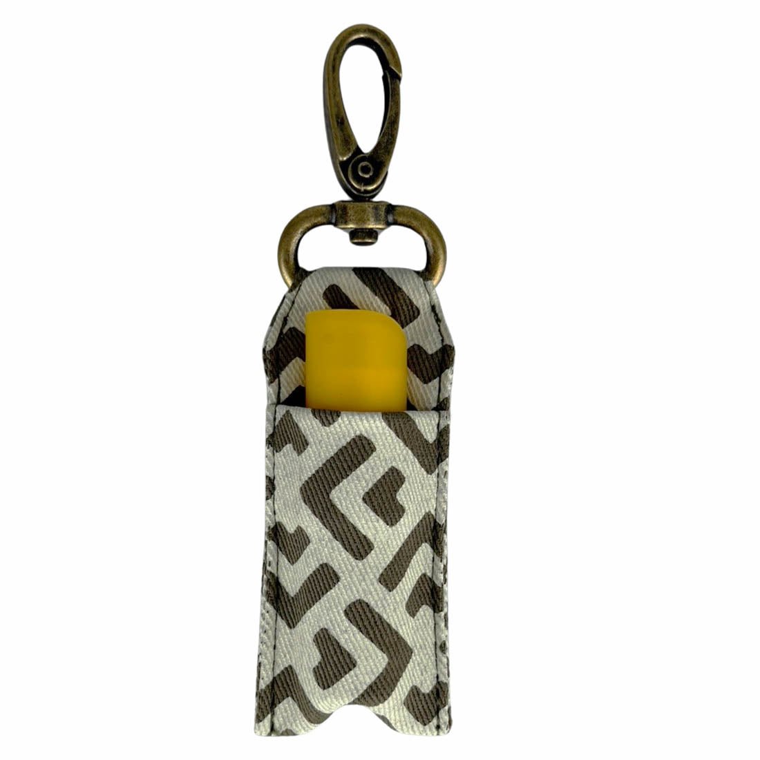 Cotton Canvas Lip Balm Bag - Geometric Prints - Malia Designs