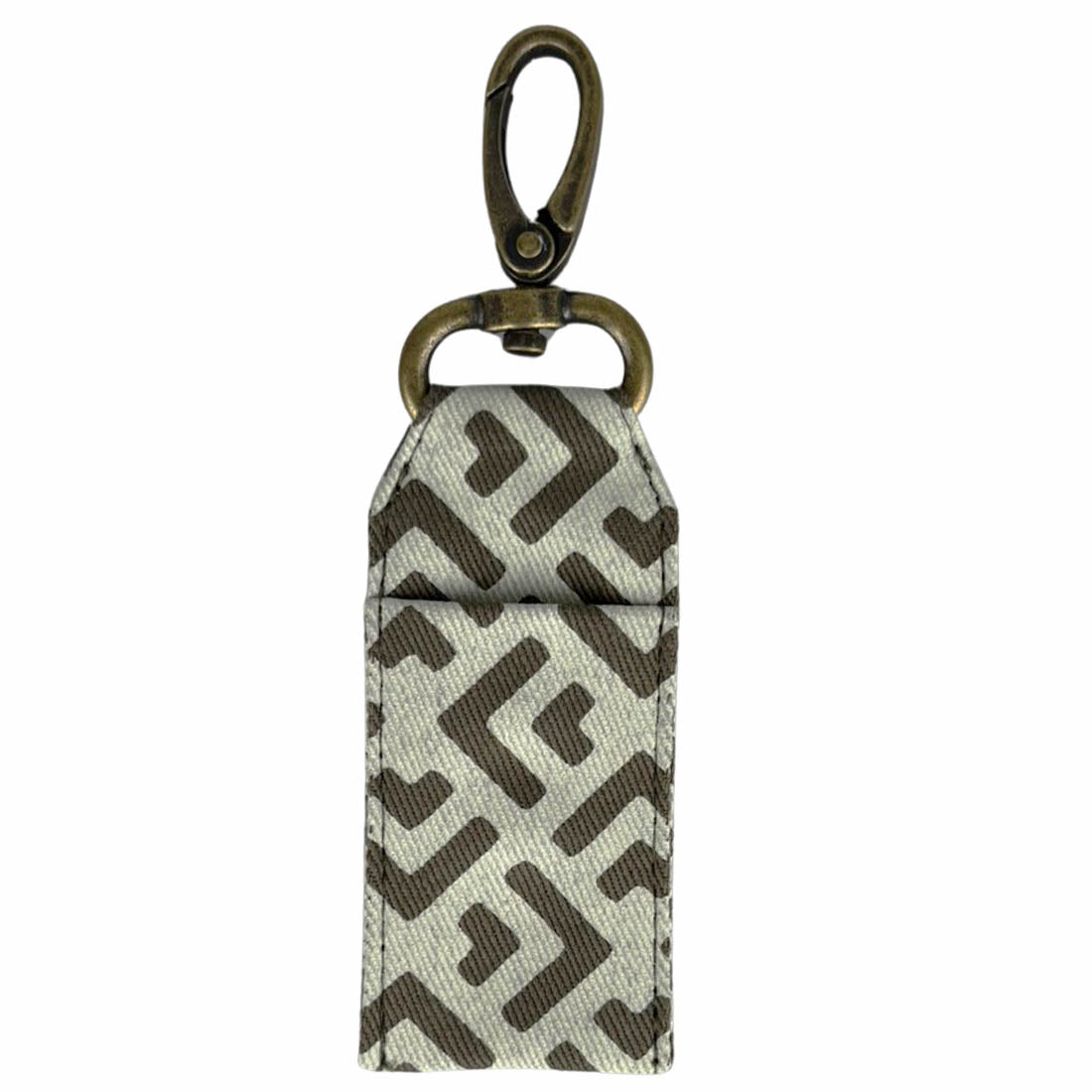 Cotton Canvas Lip Balm Bag - Geometric Prints - Malia Designs