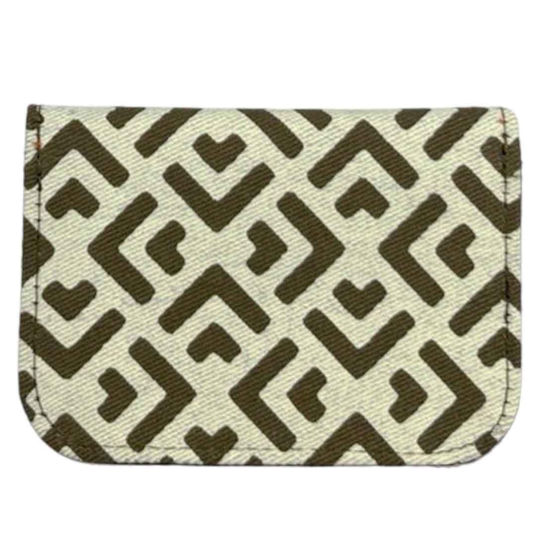 Cotton Card Holder - Geometric Prints - Malia Designs