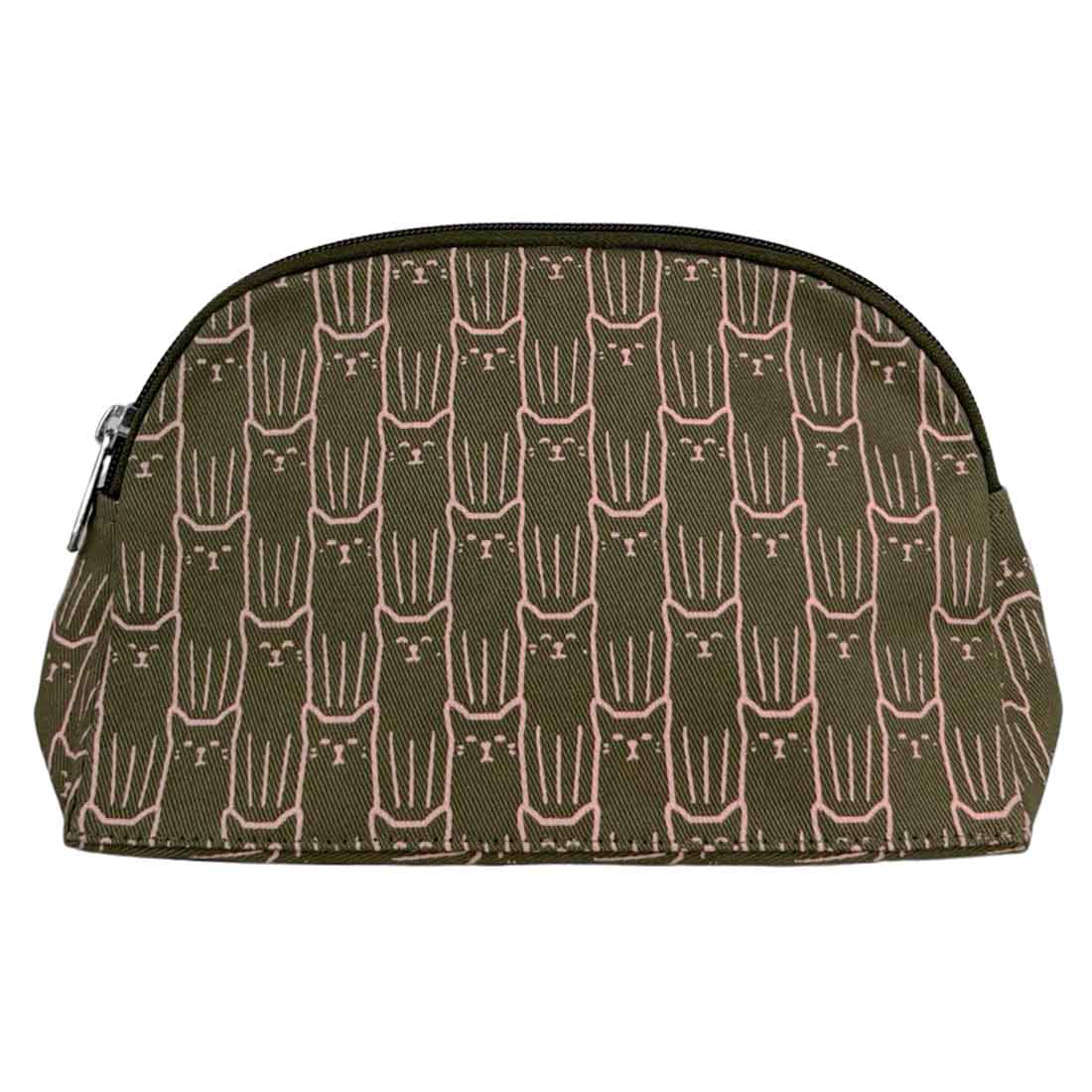 Cotton Cosmetic Case - Cat Prints - Malia Designs