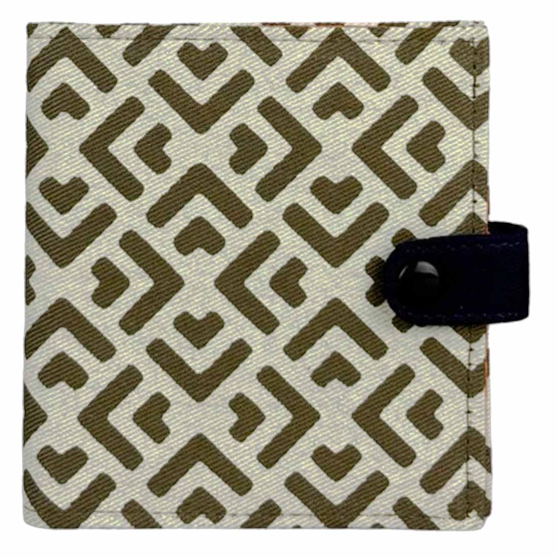 Cotton Fair Trade Wallet - Geometric Prints - Malia Designs