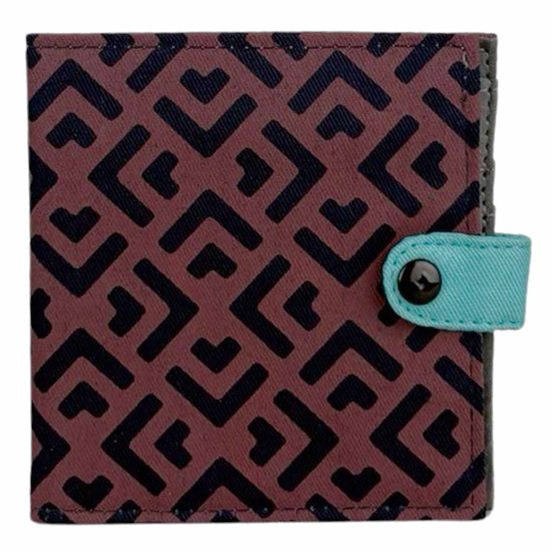 Cotton Fair Trade Wallet - Geometric Prints - Malia Designs