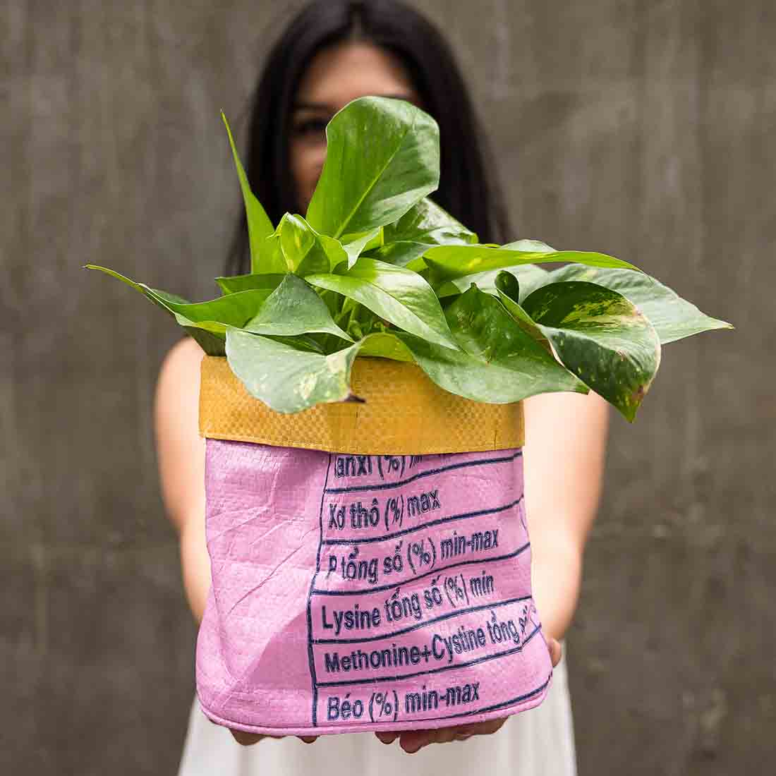 Large Recycled Planter - Malia Designs