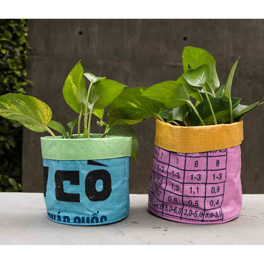 Large Recycled Planter - Malia Designs