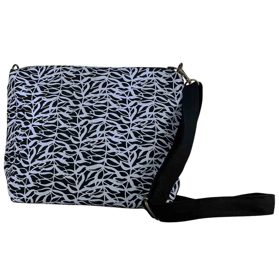 Medium Cotton Crossbody Botanical Prints - Malia Designs