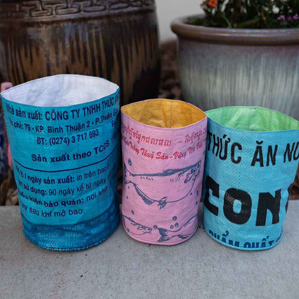 Medium Recycled Planter - Malia Designs