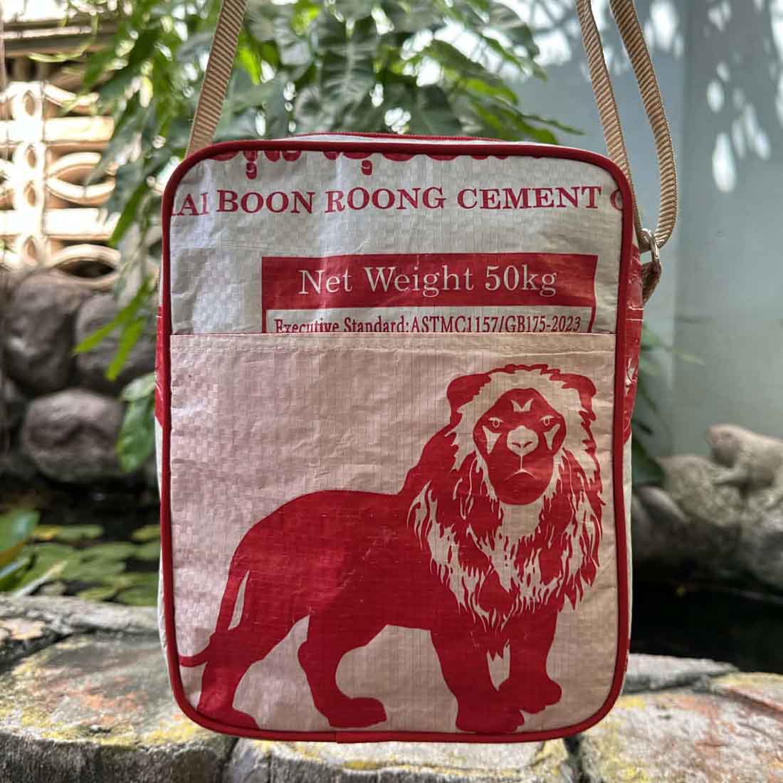 Recycled Cement Crossbody Bag - Malia Designs