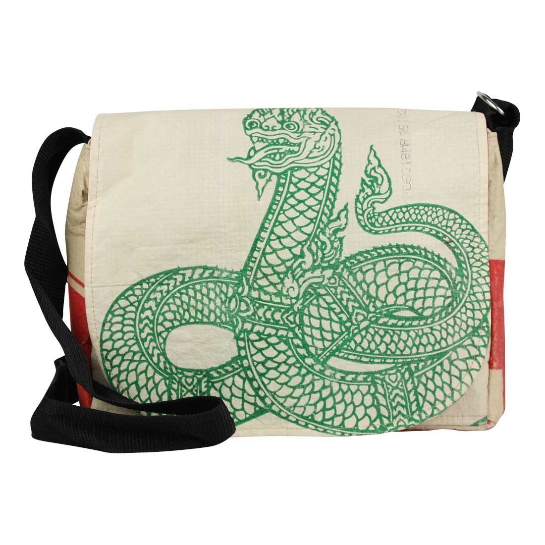 Recycled Cement Small Messenger - Malia Designs