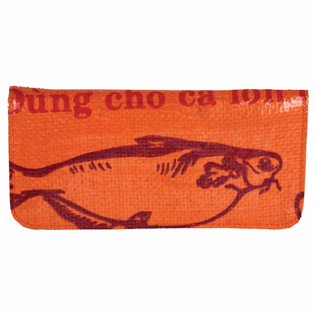 Recycled Feed Bag Long Wallet - Malia Designs