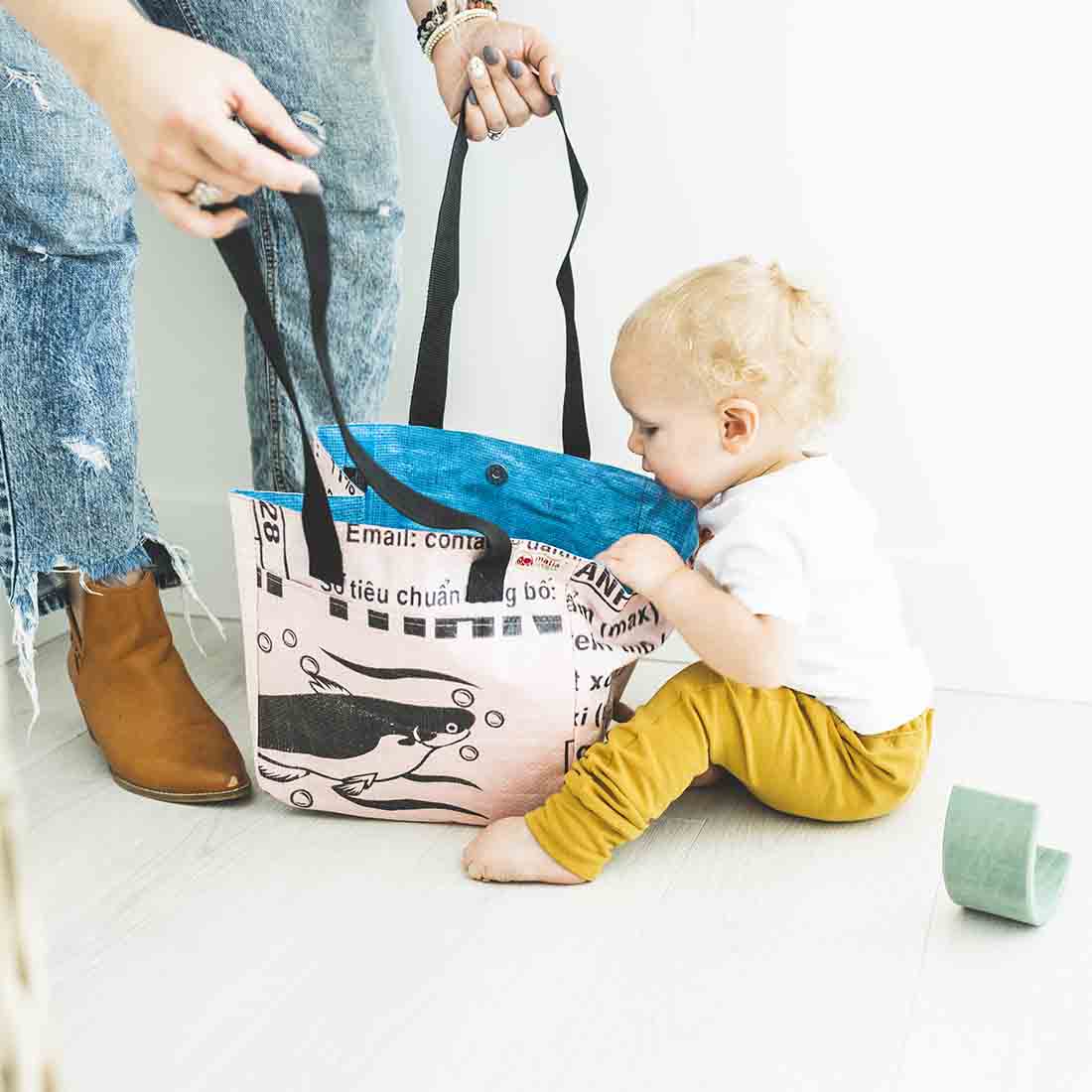 Recycled Market Tote - Malia Designs