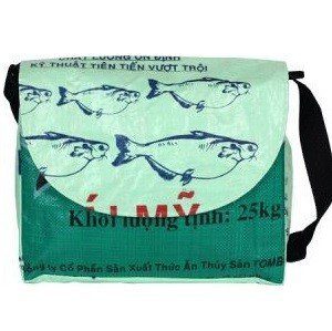 Recycled Messenger Bag - Malia Designs