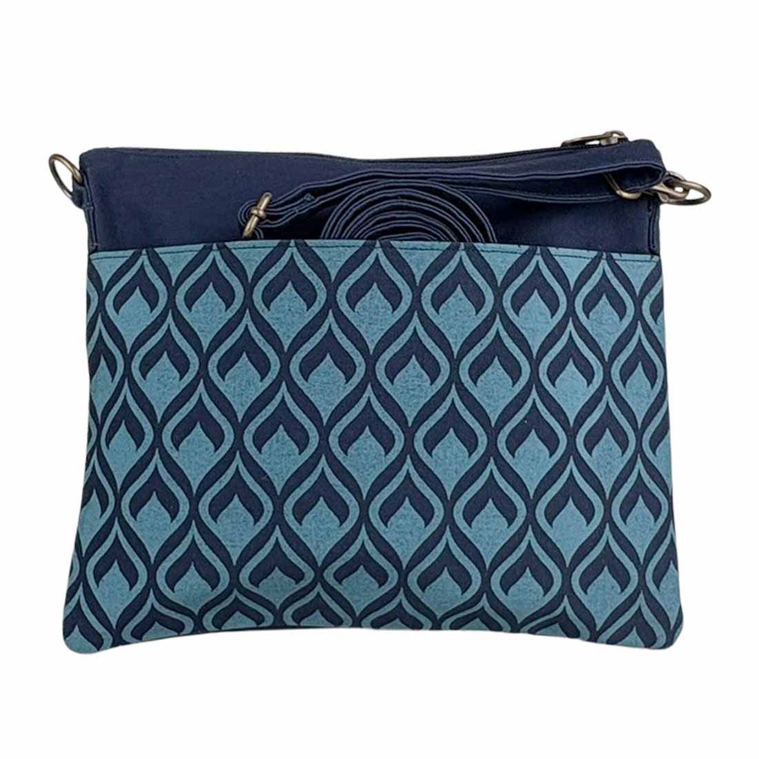 Small Crossbody Bag - Geometric Prints - Malia Designs