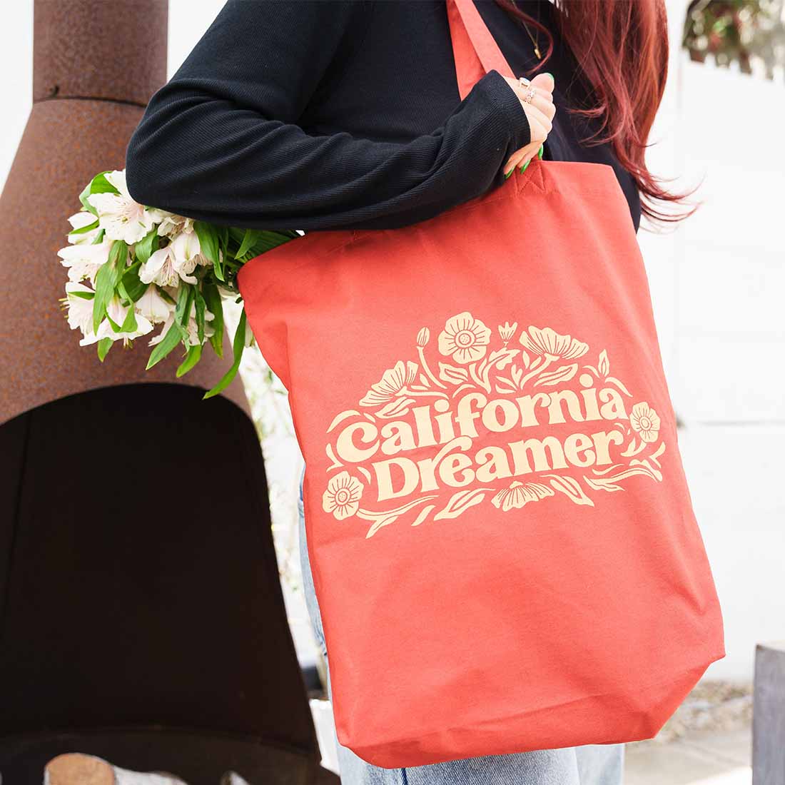 Statement Canvas Tote - California Dreamer - Malia Designs