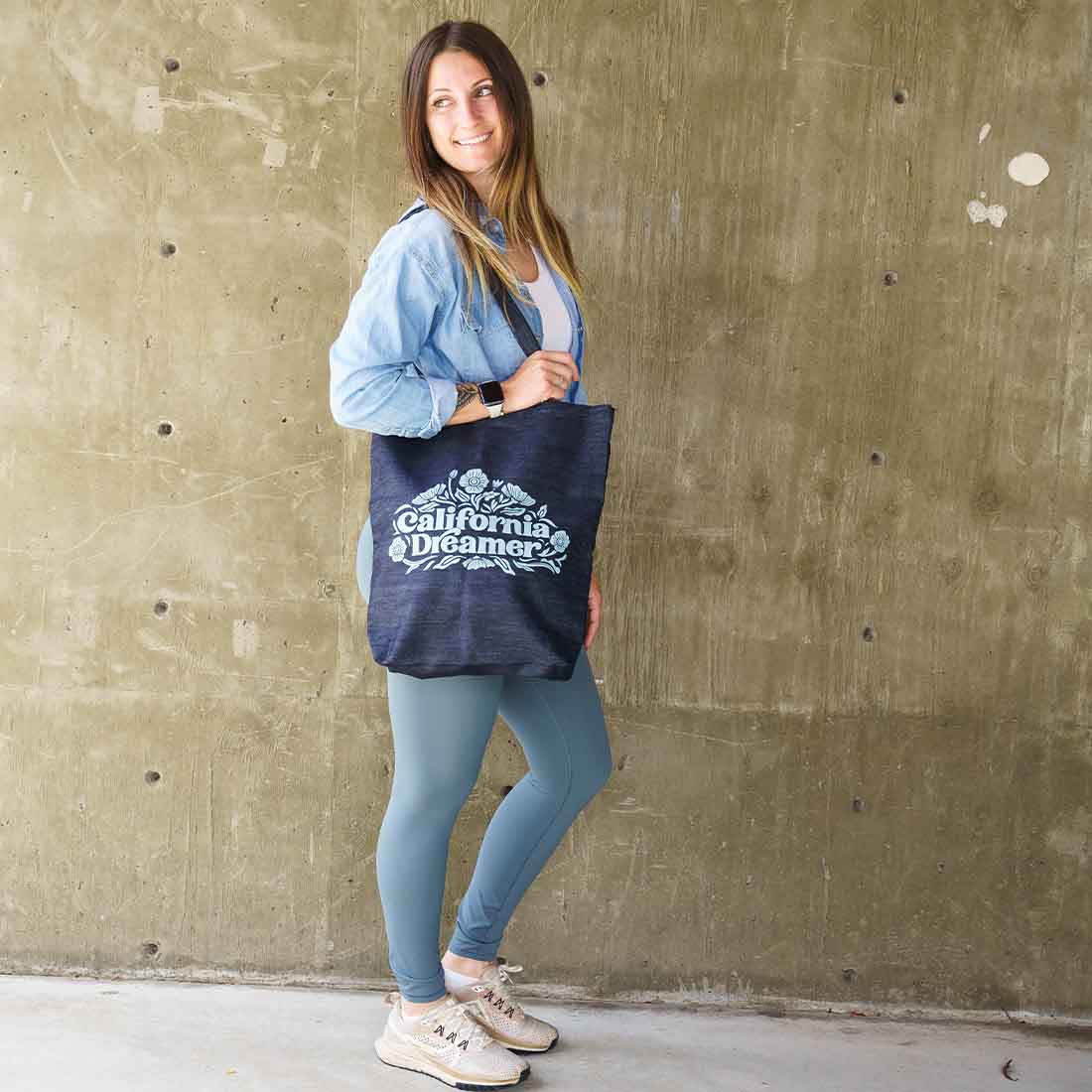 Statement Canvas Tote - California Dreamer - Malia Designs