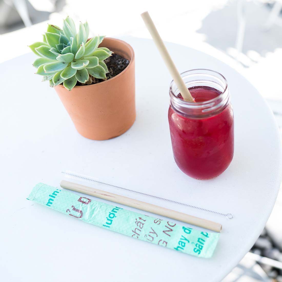 Sustainable Bamboo Straw Set - Malia Designs