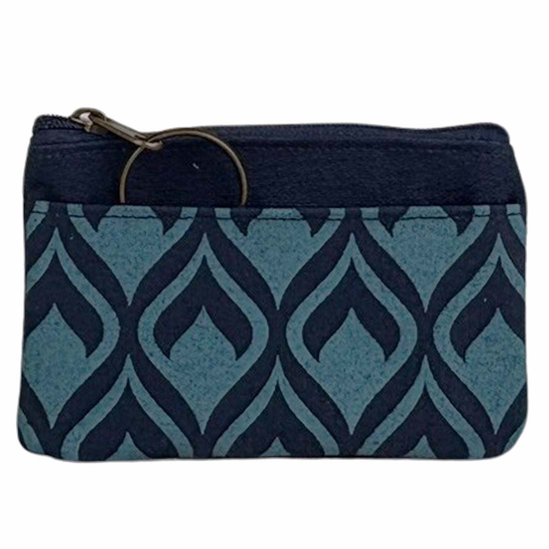 Sustainable Canvas Mini Pouch - Geometric Prints - Malia Designs
