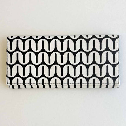 Canvas Wallet - Geometric - Fair Trade Long Wallet