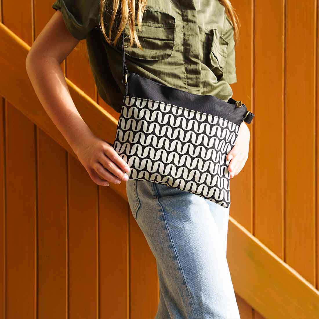 Small Crossbody Bag - Geometric Prints