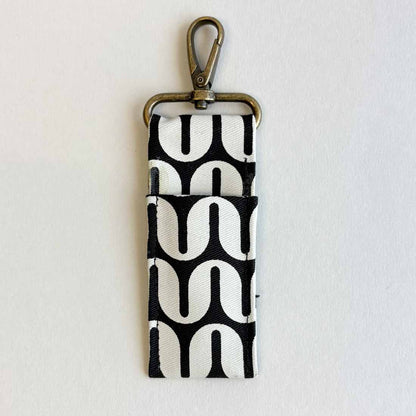 Canvas Lip Balm Bag - Geometric Designs