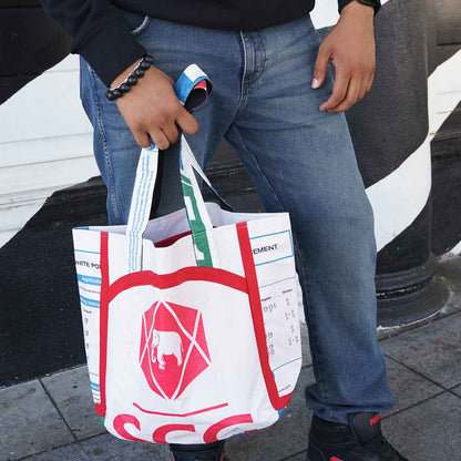 Recycled Cement Book Bag