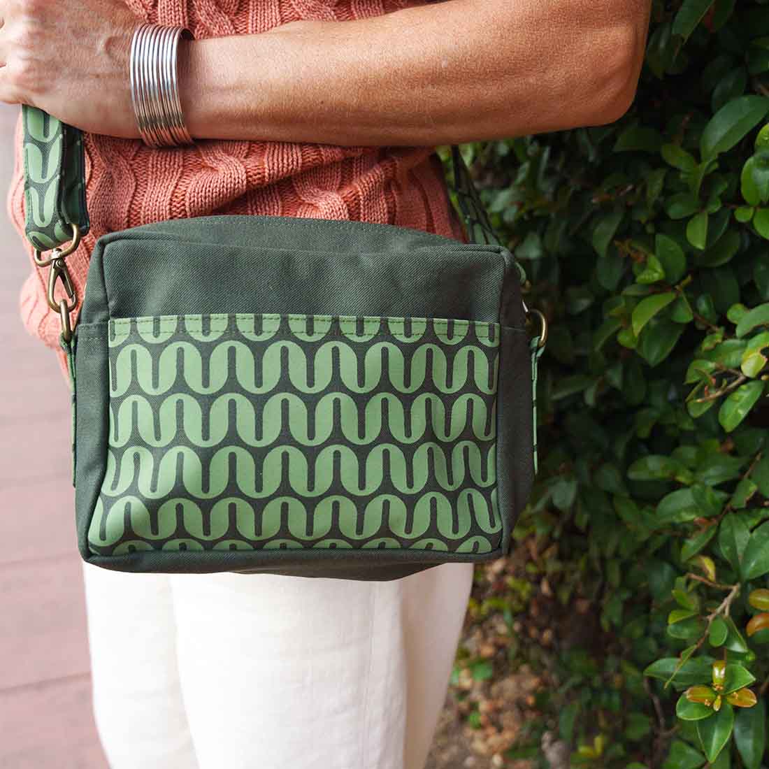 Camera Bag Crossbody - Geometric Prints - Malia Designs
