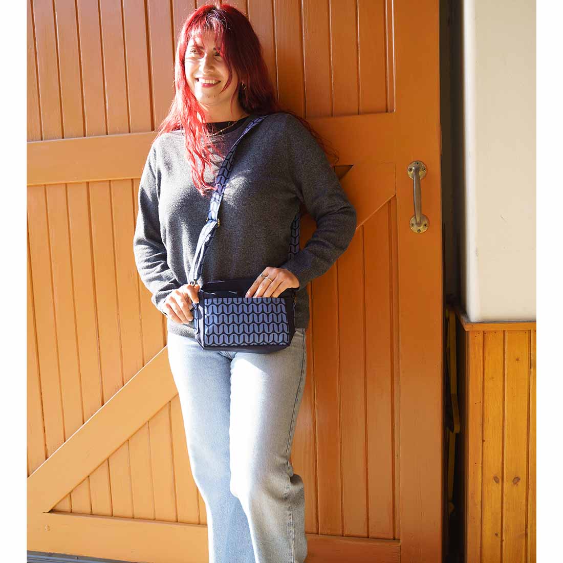 Camera Bag Crossbody - Geometric Prints - Malia Designs