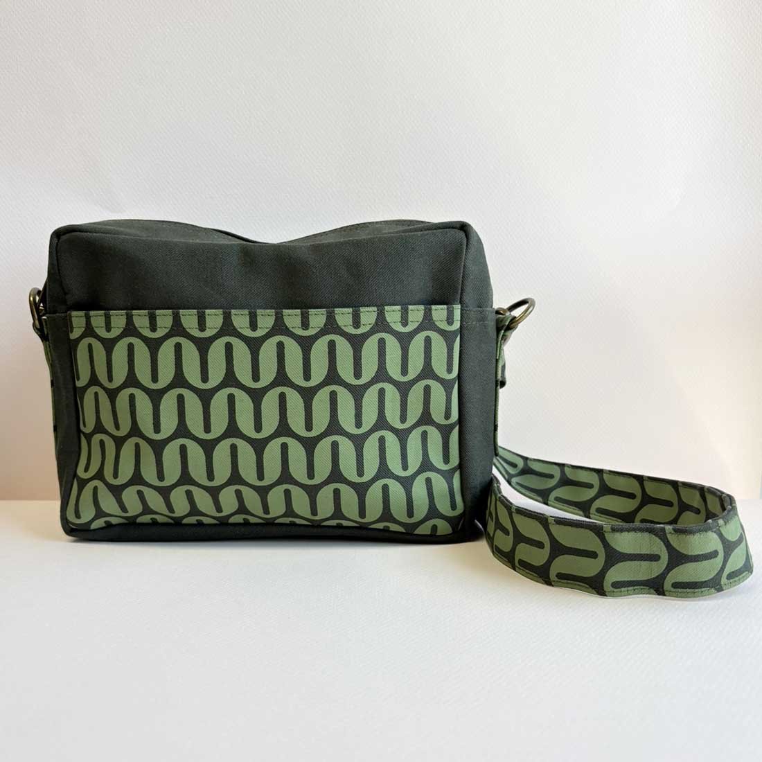 Camera Bag Crossbody - Geometric Prints - Malia Designs