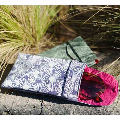 Canvas Eyeglass Case - Floral Prints - Malia Designs