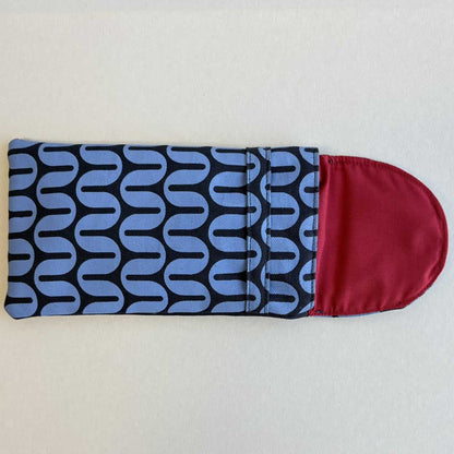 Canvas Eyeglass Case - Geometric Prints - Malia Designs