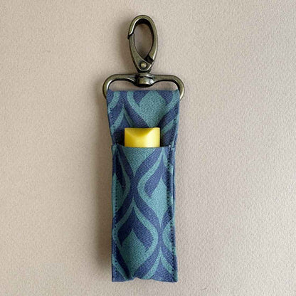Canvas Lip Balm Bag - Geometric Designs - Malia Designs