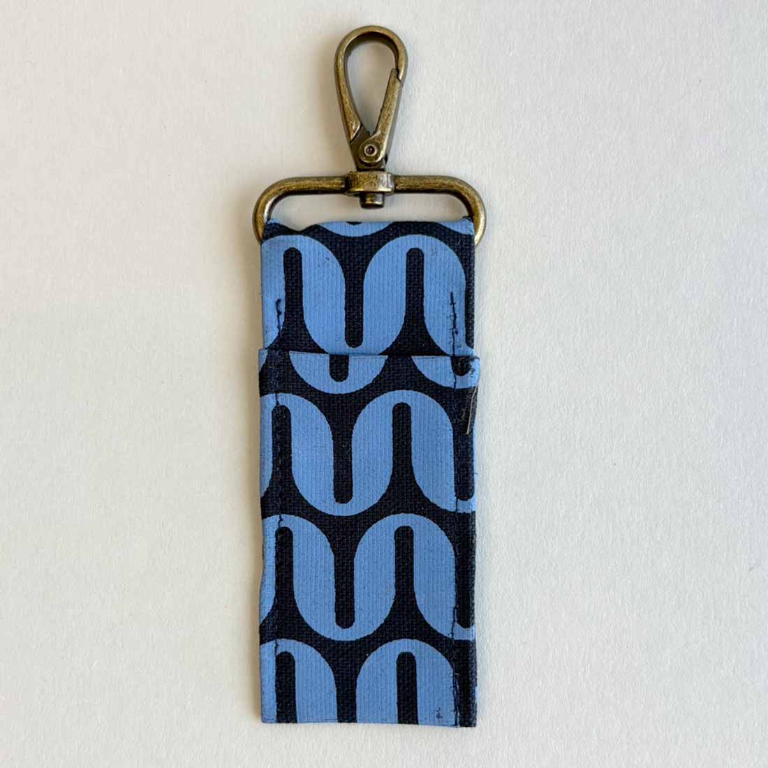 Canvas Lip Balm Bag - Geometric Designs - Malia Designs
