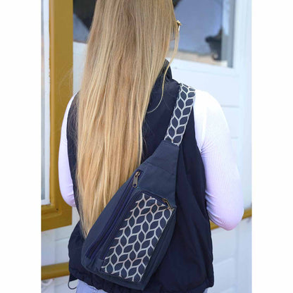 Canvas Mini Sling Backpack - Fall Prints - Malia Designs