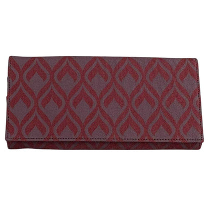 Canvas Wallet - Geometric - Fair Trade Long Wallet - Malia Designs