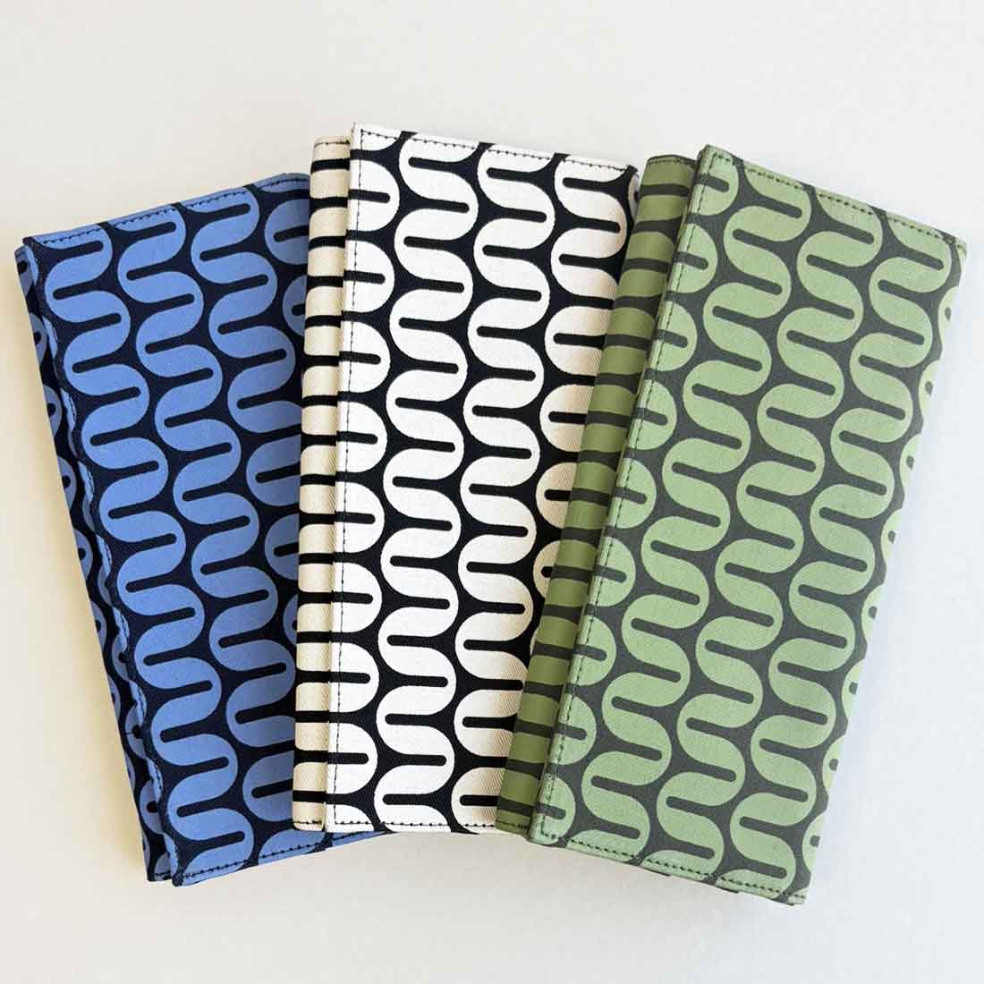 Canvas Wallet - Geometric - Fair Trade Long Wallet - Malia Designs