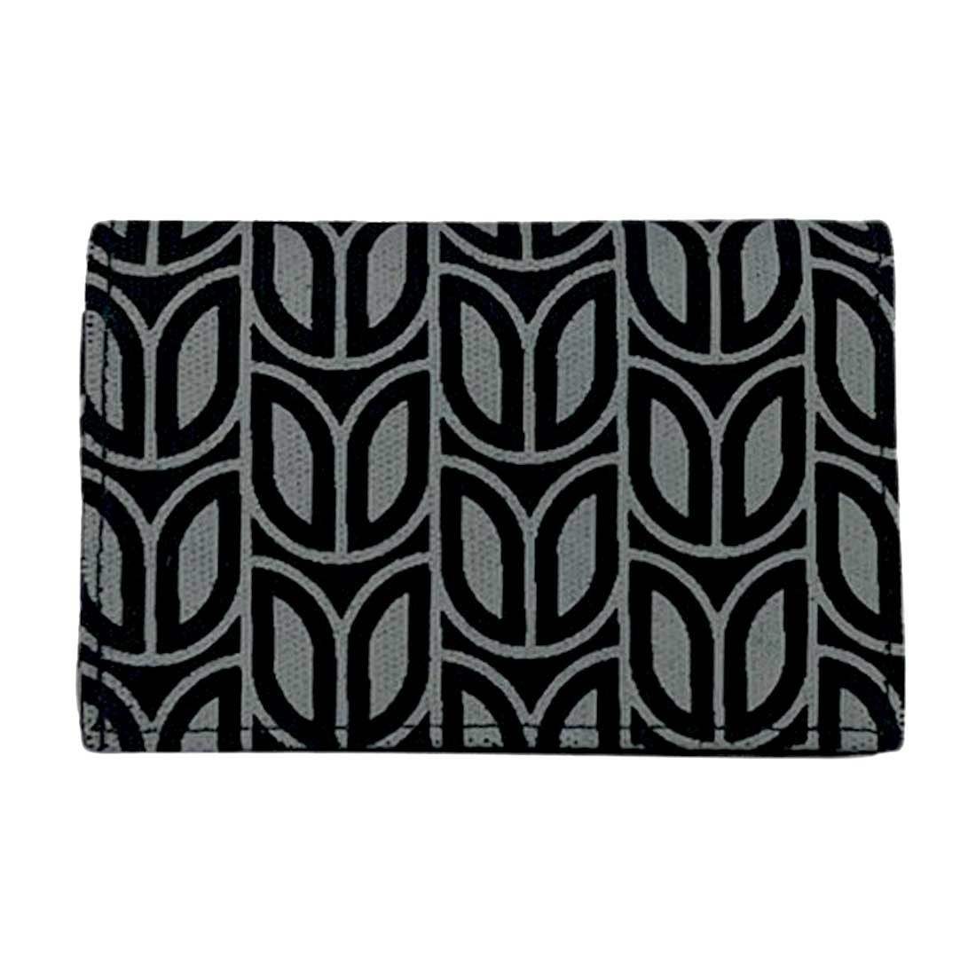 Card Holder - Geometric Petal Print - Malia Designs