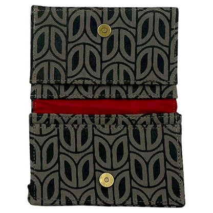 Card Holder - Geometric Petal Print - Malia Designs