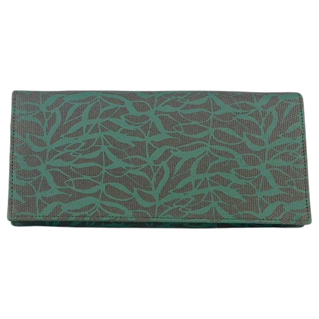 Cotton Canvas Long Wallet - Botanical Prints - Malia Designs