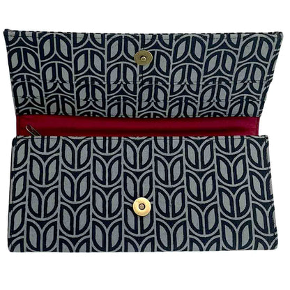 Cotton Canvas Wallet - Fall Prints - Malia Designs