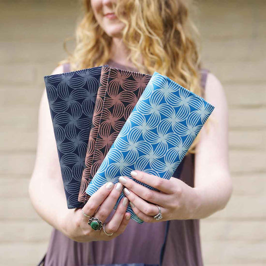 Cotton Canvas Wallet - Spring Prints - Malia Designs