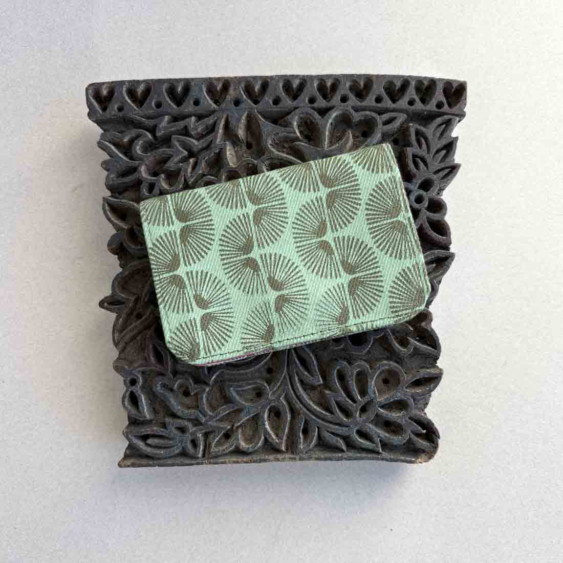 Cotton Card Holder - Block Prints - Malia Designs