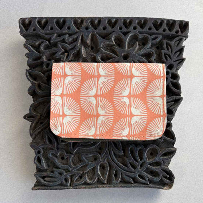 Cotton Card Holder - Block Prints - Malia Designs