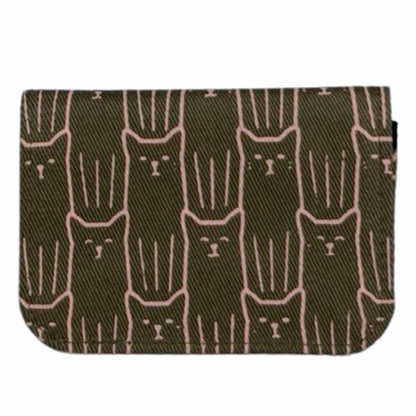 Cotton Card Holder - Cat Prints - Malia Designs