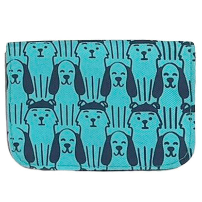 Cotton Card Holder - Dog Prints - Malia Designs