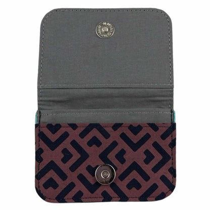 Cotton Card Holder - Geometric Prints - Malia Designs