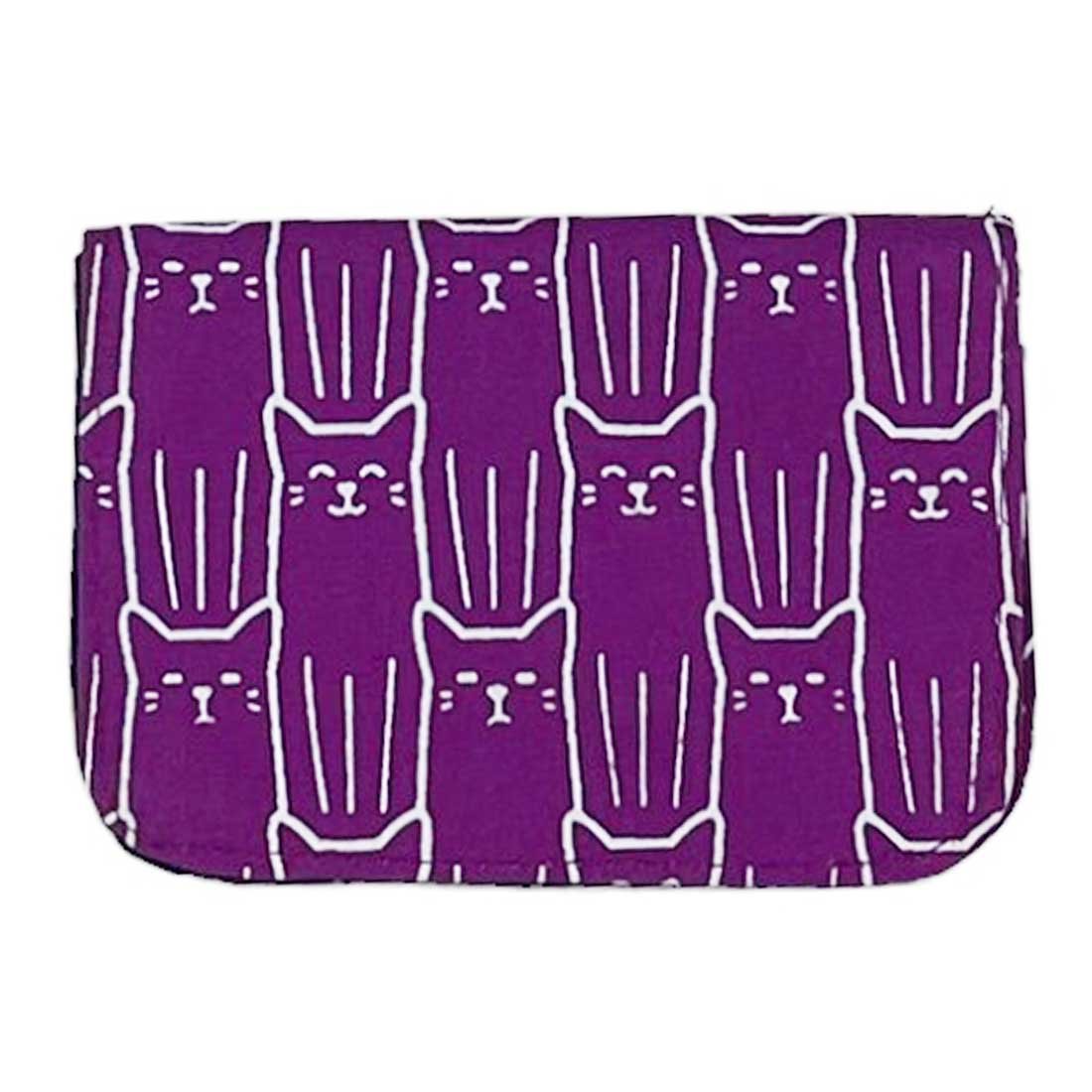 Cotton Card Holder - New Cat Prints - Malia Designs