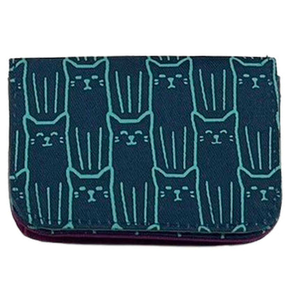 Cotton Card Holder - New Cat Prints - Malia Designs