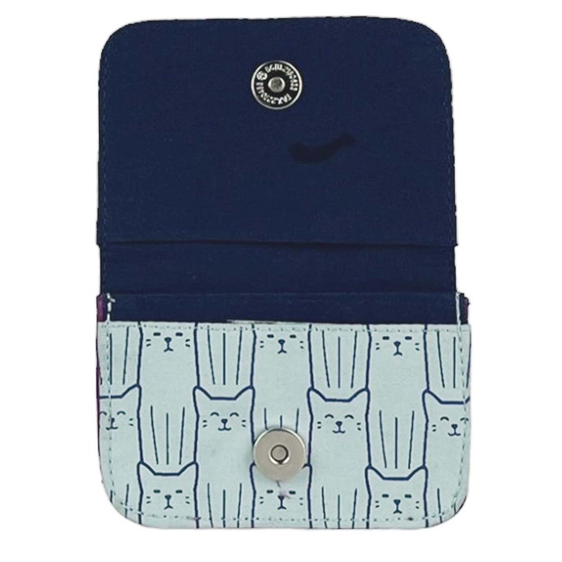 Cotton Card Holder - New Cat Prints - Malia Designs