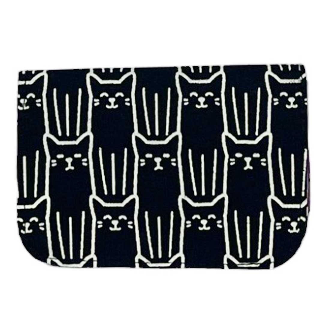 Cotton Card Holder - New Cat Prints - Malia Designs